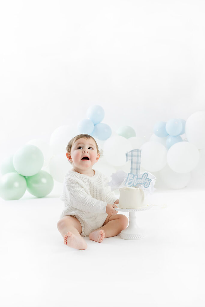 NYC Baby's First Birthday Cake Smash