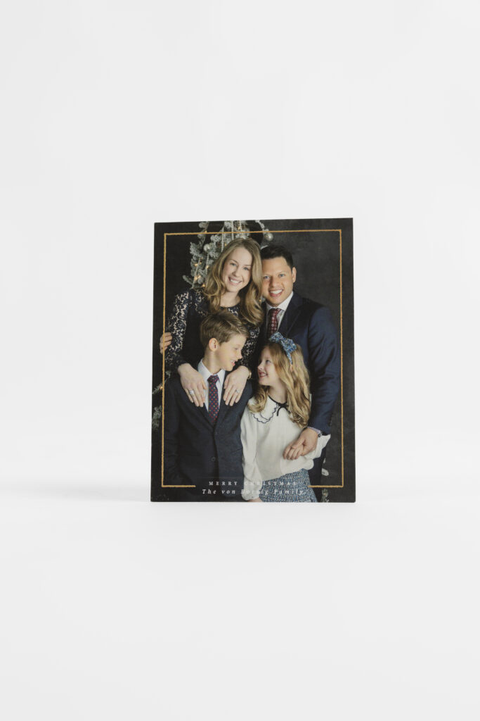 Family holiday card photos NYC