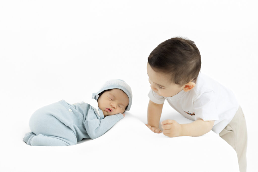 NYC studio newborn photographer baby detail shot