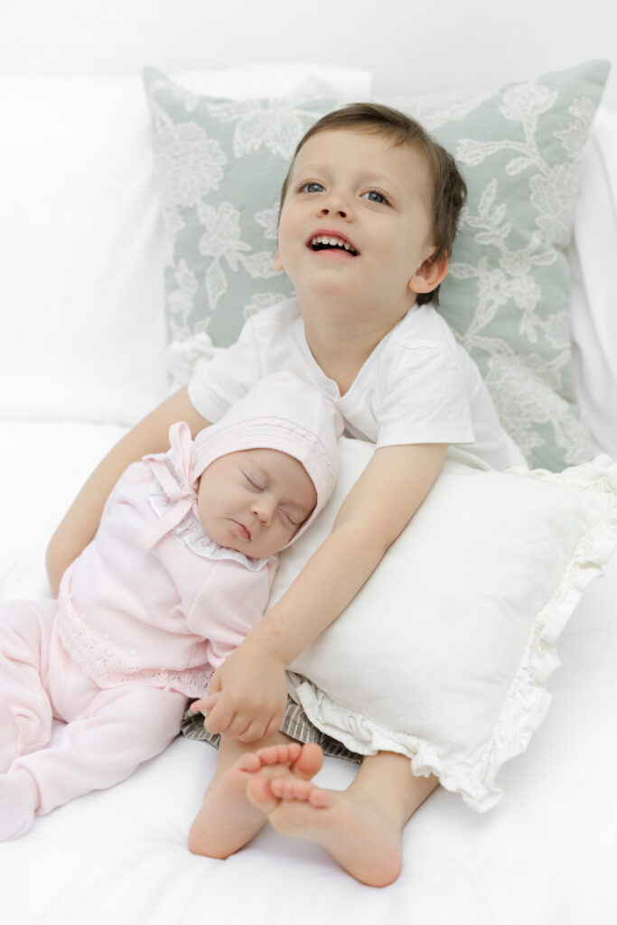 We did his newborn session too — NYC, in-home