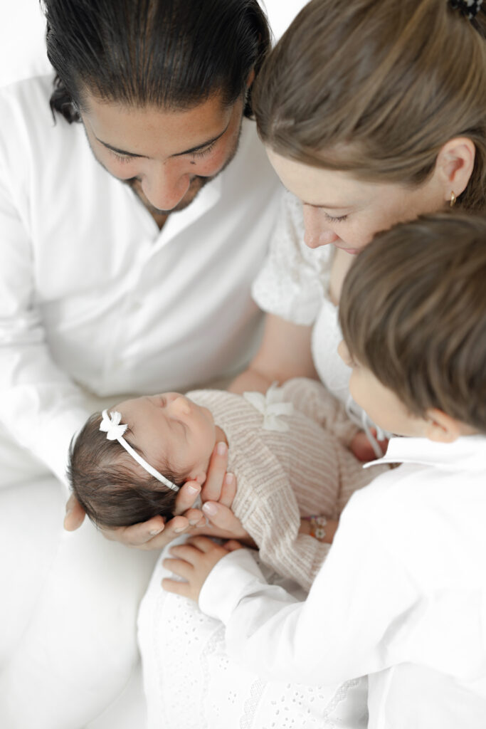 Family of four with newborn - Manhattan photographer