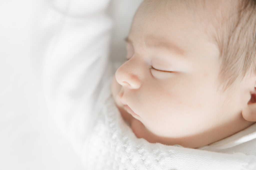baby profile newborn session in nyc