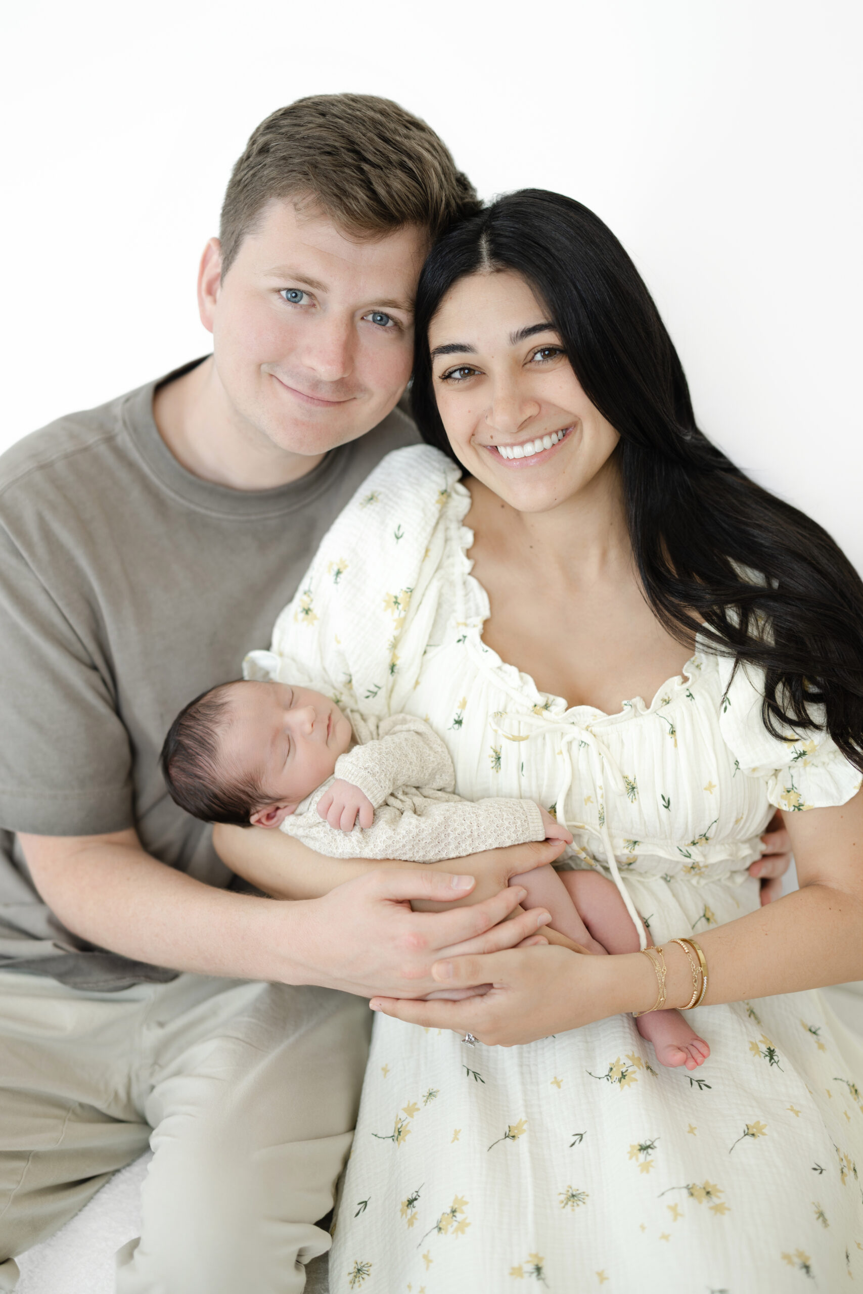 Family photo from our newborn session